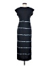 Universal Thread 100% Cotton Stripes Black Casual Dress Size XS - photo 2