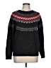 Weatherproof Hearts Black Pullover Sweater Size L - photo 1