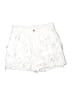 VICI 100% Polyester Paisley White Shorts Size S - photo 1
