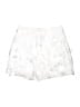 VICI 100% Polyester Paisley White Shorts Size S - photo 2