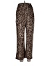 Fabrice Animal Print Brown Casual Pants Size L - photo 1