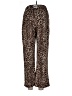Fabrice Animal Print Brown Casual Pants Size L - photo 2