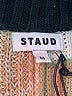 STAUD Stripes Tan Pullover Sweater Size M - photo 7