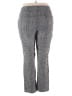 Alia Chevron-herringbone Gray Casual Pants Size 22 - photo 2