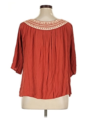 JW (JW Style) 3/4 Sleeve Blouse (view 2)