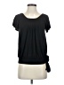 Elle Black Short Sleeve Top Size XS - photo 1