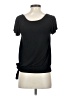 Elle Black Short Sleeve Top Size XS - photo 2