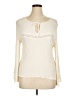 Grayson Threads 100% Rayon Ivory Long Sleeve Blouse Size XL - photo 1