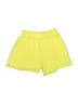 Habitual Solid Yellow Shorts Size 16 - photo 1