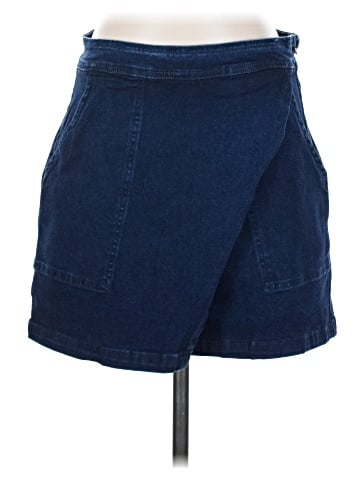 Luvamia Denim Skirt (view 1)