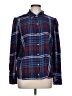 Como Vintage Plaid Blue Long Sleeve Button-Down Shirt Size L - photo 1