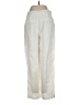 Ecru 100% Linen Ivory Linen Pants Size 2 - photo 2