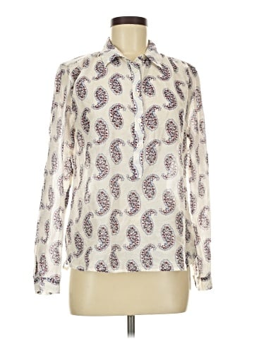 Ann Taylor LOFT Long Sleeve Blouse (view 1)