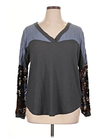 Umgee Long Sleeve Blouse (view 1)