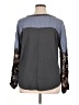 Umgee Gray Long Sleeve Blouse Size XL - photo 2