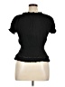 MAX Black Short Sleeve Top Size XL - photo 2