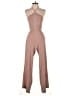 Unbranded 100% Polyester Hearts Brown Jumpsuit Size S - photo 1