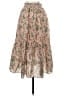 Ann Taylor Paisley Tan Orange Casual Skirt Size S (petite) - photo 2