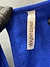 Mittoshop 100% Polyester Solid Blue Casual Dress Size S - photo 7