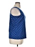 Chico's Polka Dots Blue Tank Top Size XL (3) - photo 4