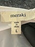 Meraki 100% Polyester Ivory Short Sleeve Blouse Size L - photo 7