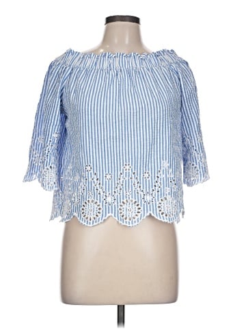Style Envy 3/4 Sleeve Blouse (view 1)