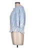Style Envy Blue 3/4 Sleeve Blouse Size L - photo 5
