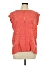 Old Navy 100% Rayon Orange Sleeveless Blouse Size L - photo 1