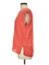 Old Navy 100% Rayon Orange Sleeveless Blouse Size L - photo 5