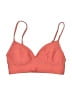 RVCA Orange Pink Swimsuit Top Size XS - photo 1
