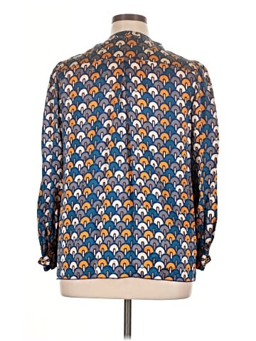 Tory Burch 3/4 Sleeve Silk Top (view 2)