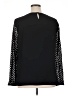Jones Studio 100% Polyester Black Long Sleeve Blouse Size XL - photo 2