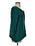 Knitted & Knotted 100% Polyester Teal 3/4 Sleeve Blouse Size S - photo 4