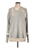 Market and Spruce Silver Pullover Sweater Size L - photo 1
