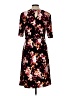 Apt. 9 Floral Black Casual Dress Size L - photo 2