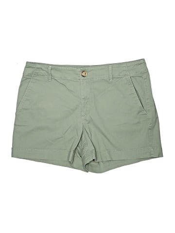 Ann Taylor LOFT Khaki Shorts (view 1)