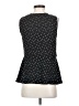 Ann Taylor LOFT 100% Polyester Black Sleeveless Blouse Size S - photo 2