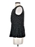 Ann Taylor LOFT 100% Polyester Black Sleeveless Blouse Size S - photo 5