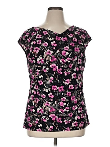 Ann Taylor Factory Short Sleeve Blouse (view 1)
