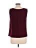 Amanda Smith 100% Polyester Burgundy Sleeveless Blouse Size 14 - photo 2