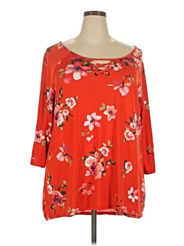 Falls Creek 3/4 Sleeve Blouse (view 1)