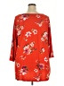 Falls Creek Orange 3/4 Sleeve Blouse Size 2X - photo 2