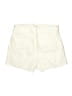 Express 100% Cotton Solid Ivory Shorts Size 12 - photo 2