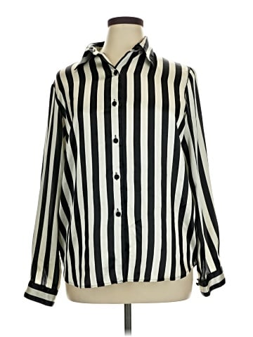 Christie & Jill Long Sleeve Blouse (view 1)