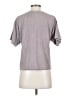 Thread & Supply Metallic Silver Short Sleeve Turtleneck Size S - photo 2