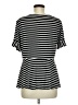 Chico's Black Short Sleeve Top Size Med (1) - photo 2