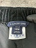 Lands' End 100% Baumwolle Black Casual Pants Size 14 - photo 7