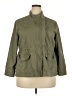 a.n.a. A New Approach 100% Cotton Solid Green Jacket Size XXL (petite) - photo 1