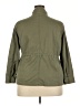 a.n.a. A New Approach 100% Cotton Solid Green Jacket Size XXL (petite) - photo 2