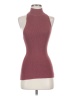 Leith Burgundy Turtleneck Sweater Size S - photo 1